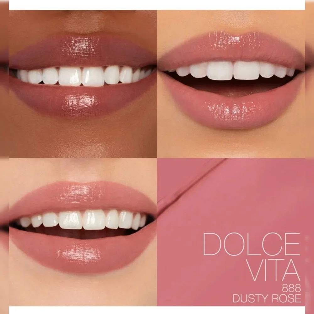 Nars afterglow sensual shine satin mini lipstick 888 dolce vita Dusty Rose - Picture 3 of 4